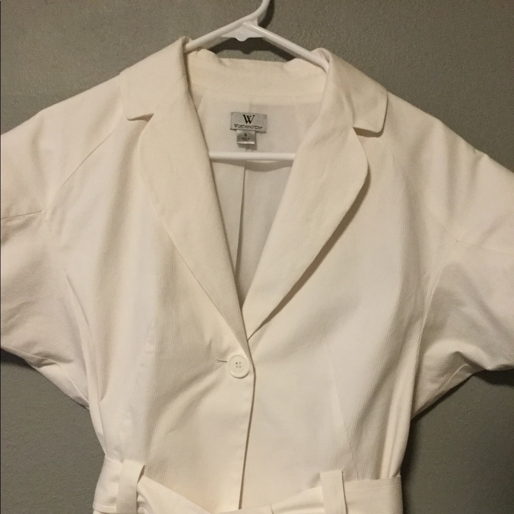 Worthington White Jacket
